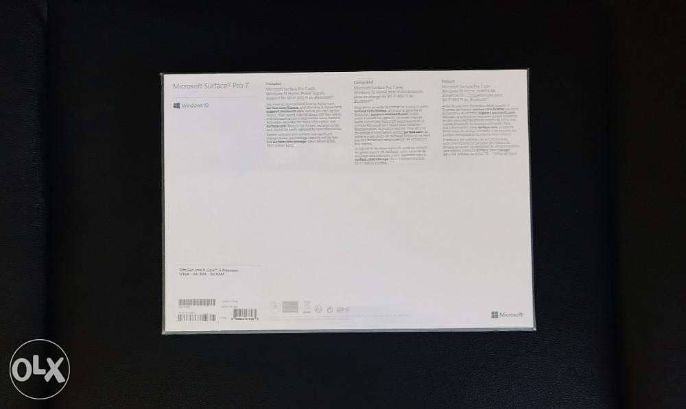 Great Chance NEW Surface Pro 7 i5 10th-8-128+256GB Sealed 1