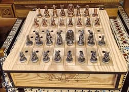 شطرنج معدن مستورد مقاس 20*20 0