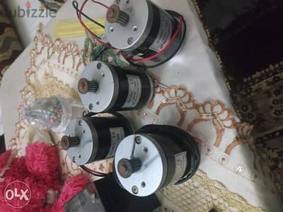 DC motor 24 v/ 120 w موتور اسكوتر كهربائي جميل