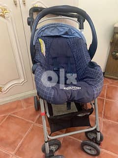 Imported Crago carseat with carrier stroller