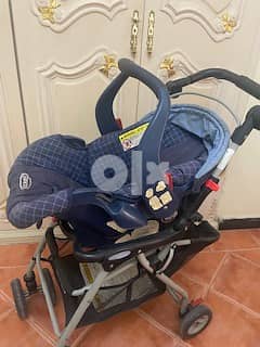 Imported Crago carseat with carrier stroller 1