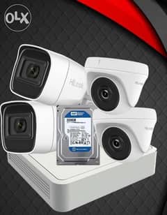 4 كاميرات مراقبة ادفع فقط 2590 جنيه بضمان سنتين 0