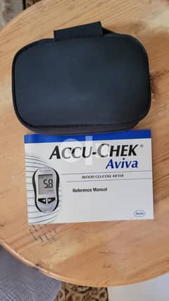 جهاز قياس السكر في الدم Aviva Plus Blood Glucose Monitoring System Kit 0