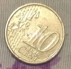 10يورو سنت 2002 0
