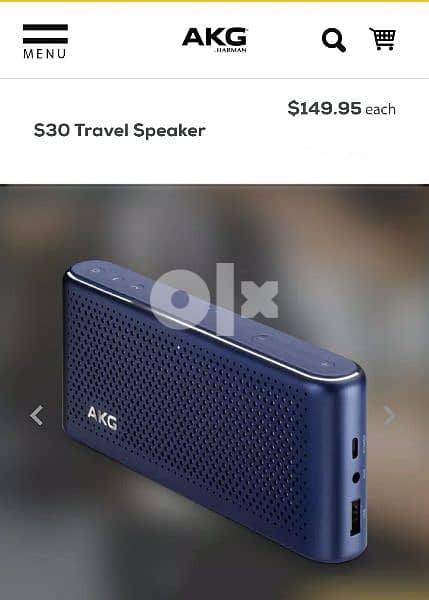 AKG by Harman Bluetooth speaker 4