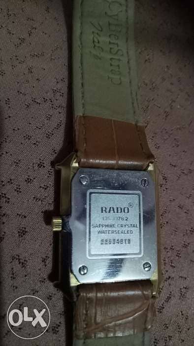 ساعة رادو فلورنس سويسري اصلي بحالة ممتازة بالعلبة الأصلية والأوراق 2