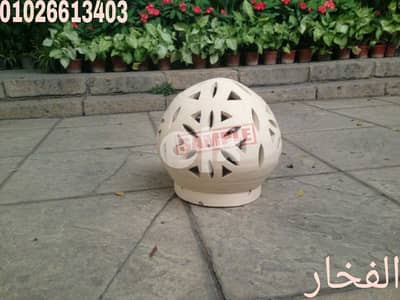 فوانيس كوره اضاءه فخار