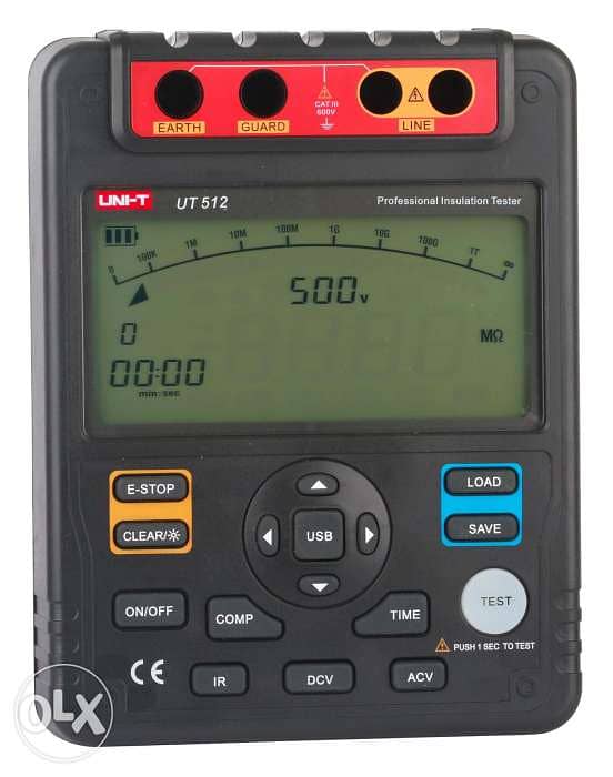 للبيع جهاز قياس العزل الكهربي من يونتي ut512 بسعر منافس اختبار عزل الأ 1