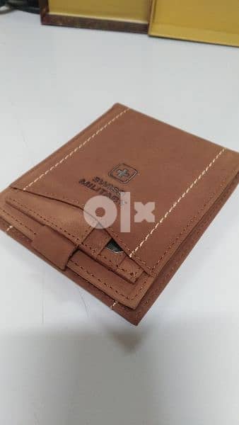 Swiss military wallet for men , new