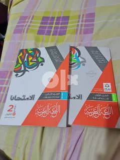 كتاب لغة عربية ثاني ثانوي بنصف السعر 50 جنيه 0