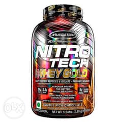 Whey protein nitro tech whey gold 73S - واي بروتين أمريكي (أقرأ الوصف) 0