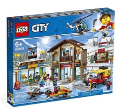 LEGO City Ski Resort 60203 Building Kit Snow Toy for Kids (806 Pieces) 0