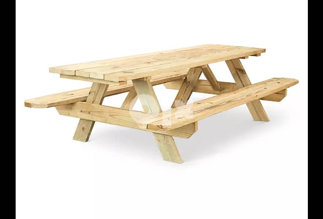 Wooden Picnic Table 2