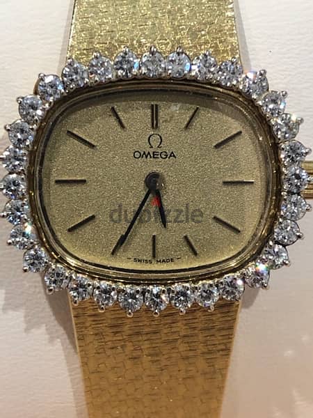 original omega 18k with 32round diamond 3