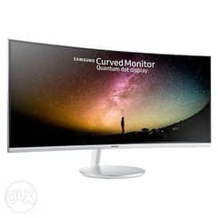 Samsung 34 inch Full HD Curved Monitor with Quantum Dot Technology - S 0