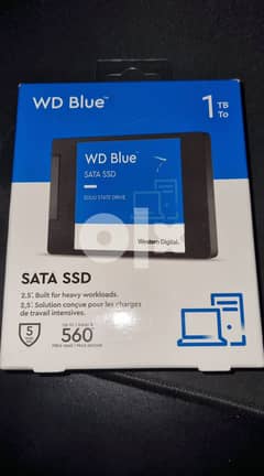 WD Blue 1TB SSD هارد 0