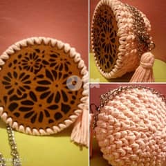 (crochet handbags “hand made”)شنط كروشيه صناعة يدوية 0