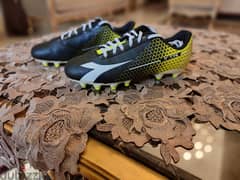 Size 40, Original Diadora Football Shoes 7-tri mg14