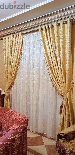 ٧ ستائر غرف