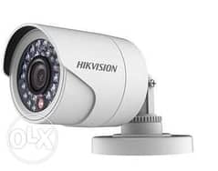 كاميرا مراقبة هايكفيجن 2 ميجابكسل خارجية ، شكل الرصاصة HD1080P