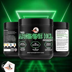 Arginine HCL 5000mg Powder for NO Pump 0