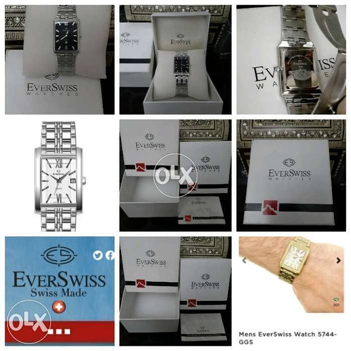 Everswiss watch (Swiss-made)ايفر سويس جديده تماما من الوكيل 2