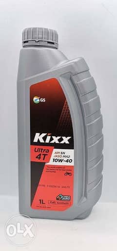 KIXX - 4T - 10w40 - زيت كيكس موتوسيكلات 1 لتر 0