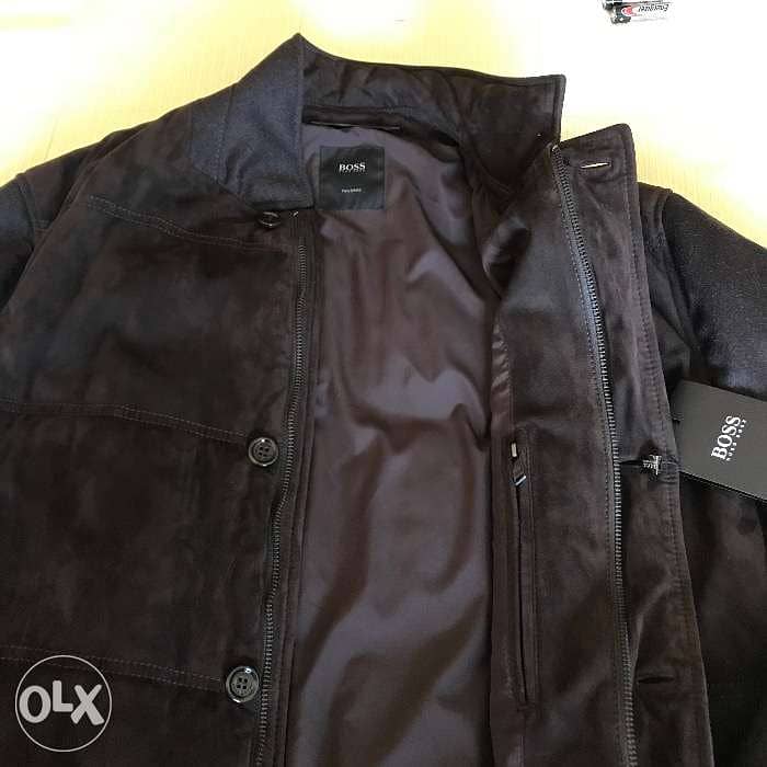 Original Boss warm dark brown jacket size 54 (Large) 1
