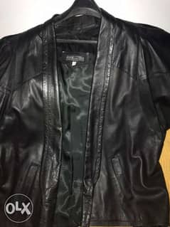 genuine leather jacket size xl