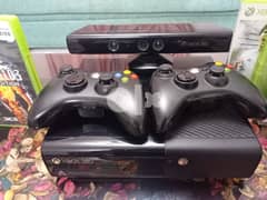 xbox 360 with two controllers for sale 0