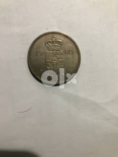 Danish krone 1960