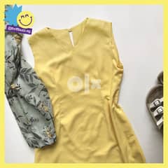 Yellow summery dress 0