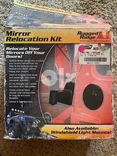 Jeep wrangler mirror relocation kit 0