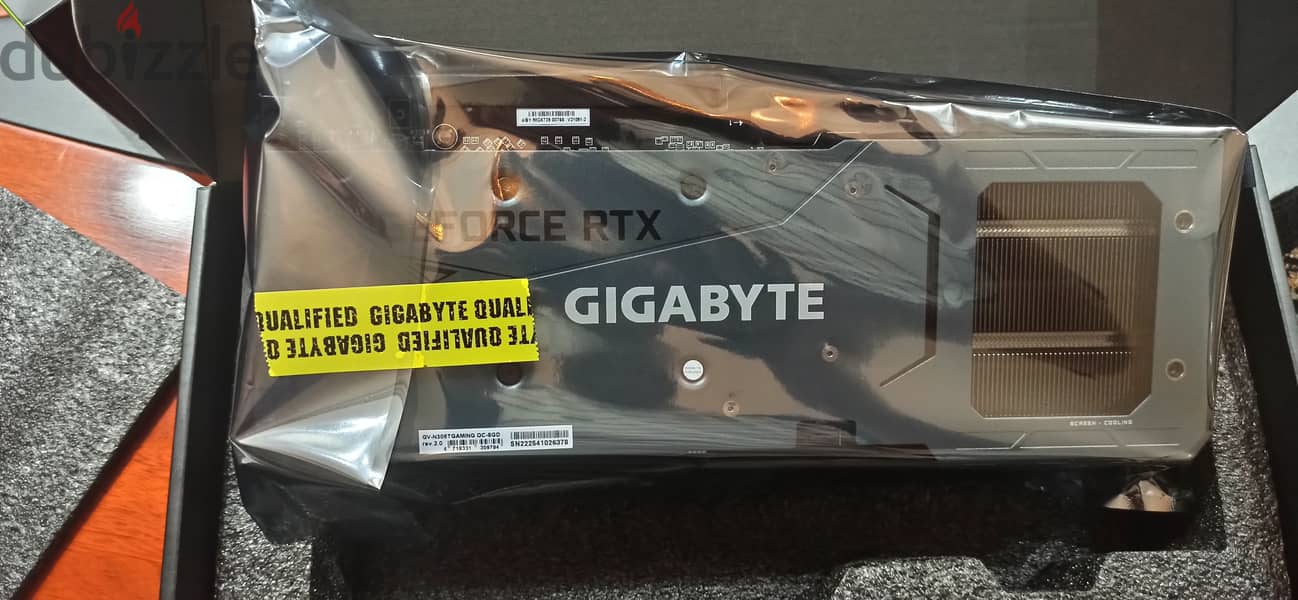 GIGABYTE VGA Nvidia GeForce RTX 3060 Ti Gaming OC LHR 8GB 3X FANS 6
