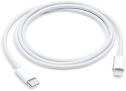 Apple Charging Cable, USB-C to Lightning, 1 Meter 0