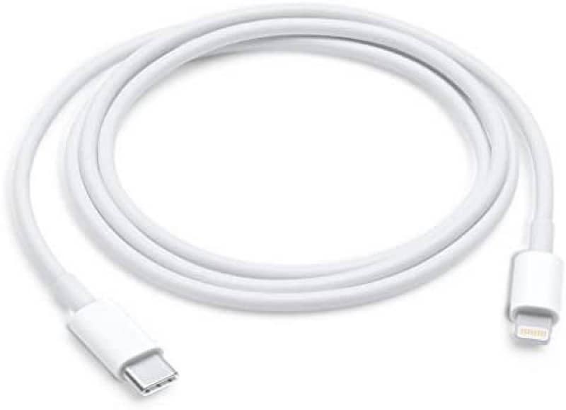 Apple Charging Cable, USB-C to Lightning, 1 Meter 0