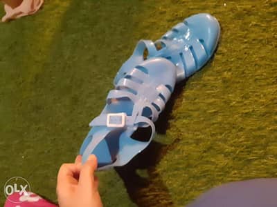 صندل جيلي فيش بناتي مقاس ٣٩/٤٠ Jelly sandal size 39/40