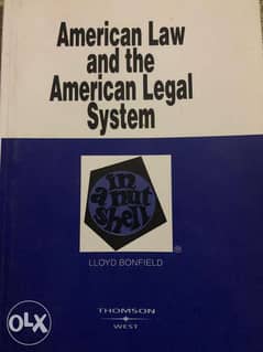 American Law and the American legal system