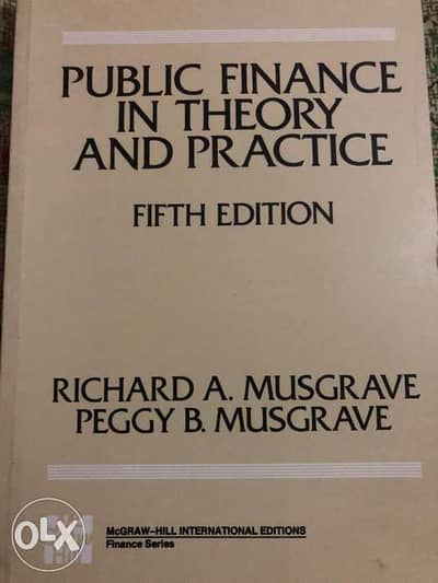 Public Finance in theory and practice