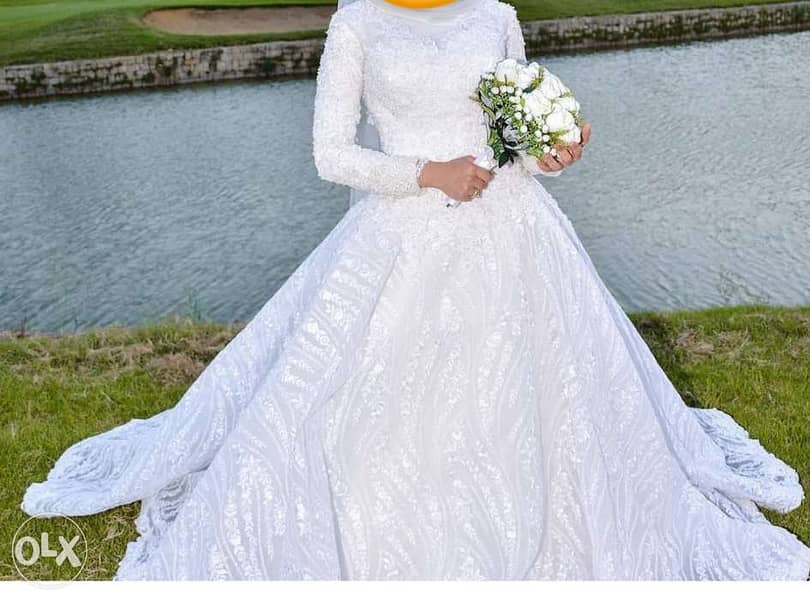 White Wedding princess dress. 1