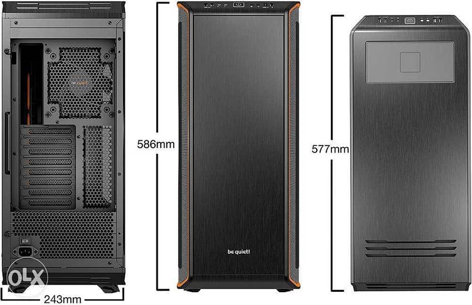 كيسه be quiet! Dark Base PRO 900 Black Rev. 2, Full Tower ATX 2