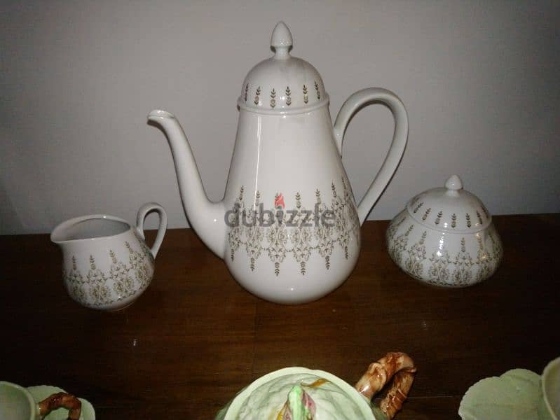 vintage volkstedt tea set, Germany 1