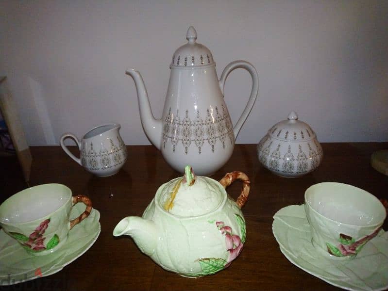 vintage volkstedt tea set, Germany 5
