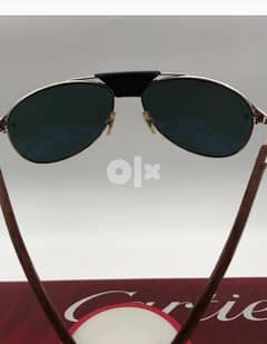 Cartier Santos size 60 with wood