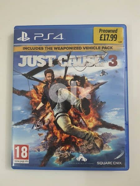 Just Cause 3 - PS4 - Used 0