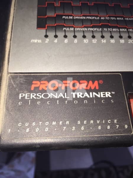 Pro Form Treadmill 730 si  From USA 4