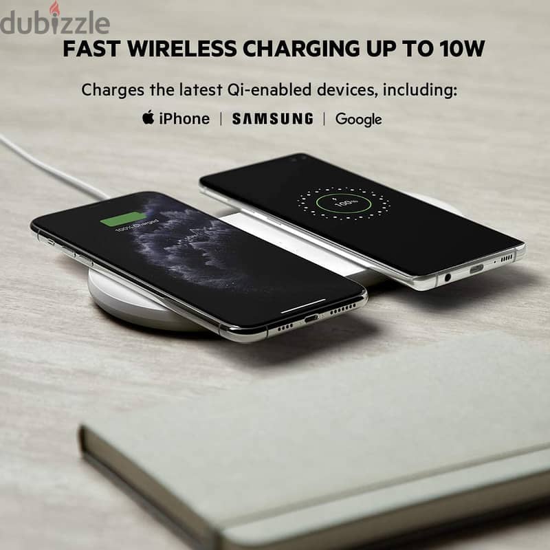 Belkin Boost Charge Dual Wireless Charger (Dual Wireless Charging Pad 4