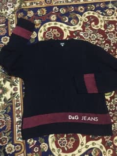 Dolce and Gabbana Merino wool Pullover 2XL made in Italy 0