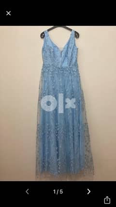 فستان سوراية بيبي بلو beby blue dress 0