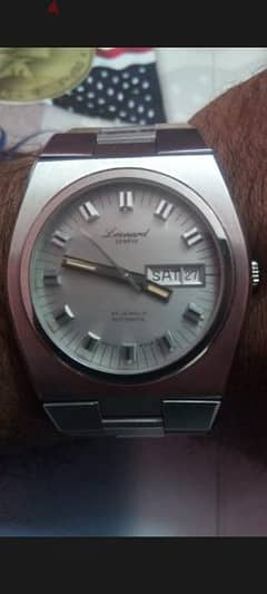 Vintage Leonard Automatic Swiss Watch Not Used 0